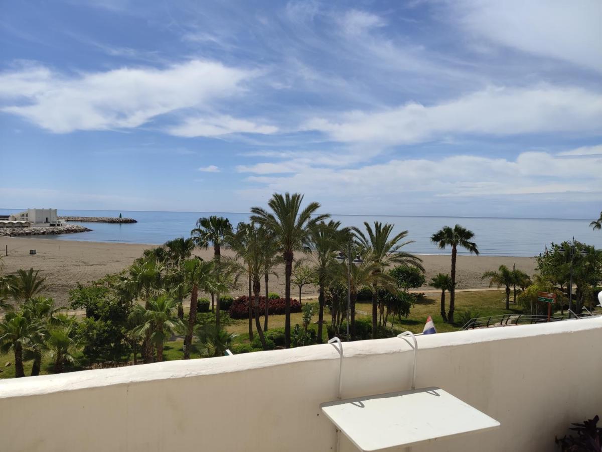 Ole Playa 5A Beach Front - A Pie De Playa, Sea Views - Vistas Al Mar, Puerto Marina เบนัลมาเดนา ภายนอก รูปภาพ